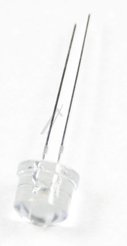 LED-8MM KLAR WARMWEISS,  3,1V 100° 2180MCD -ROHS-
