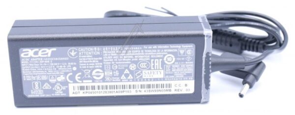 KP.04501.017 PUNJAČ ZA LAPTOP.45W.19V.1.1X3.0X7.7.ADP-45FE.BLACK