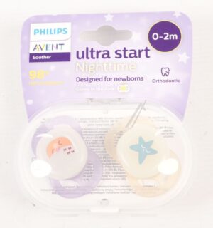 884007509010 SCF075/ 09 PHILIPS AVENT ULTRA START NIGHTTIME SCHNULLER