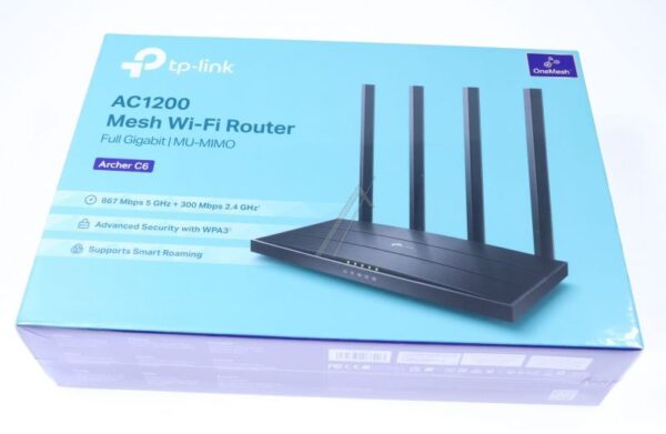 AC1200 ARCHER C6 V3 WLAN DUALBAND ROUTER,  1200MBIT/ 4P-GIGA