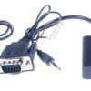 ADAPTER VGA -> HDMI-A BUCHSE,  1080P,  15CM