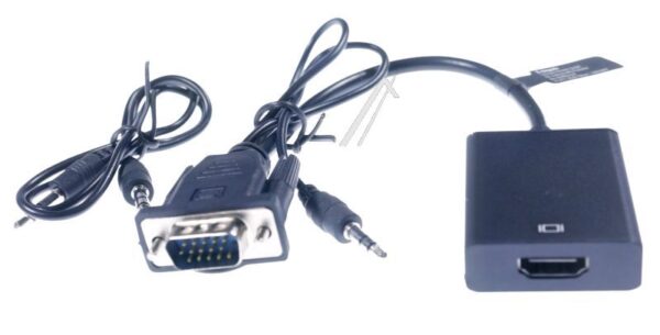 ADAPTER VGA -> HDMI-A BUCHSE,  1080P,  15CM