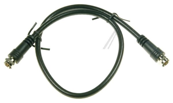 F-ANSCHLUSSKABEL 0,5M CLASS A GERADE SCHWARZ