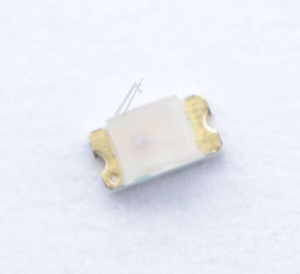 LED-1,6X0,8MM GELB 0603 SMD,  130° 6MCD