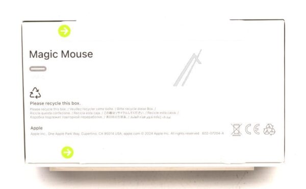 MXK63Z/ A MAGIC MOUSE - SCHWARZ MULTI-TOUCH-OBERFLÄCHE