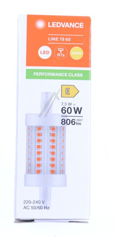 LED LINE78 60 7 LED LINE R7S P 7.3W 827 R7S