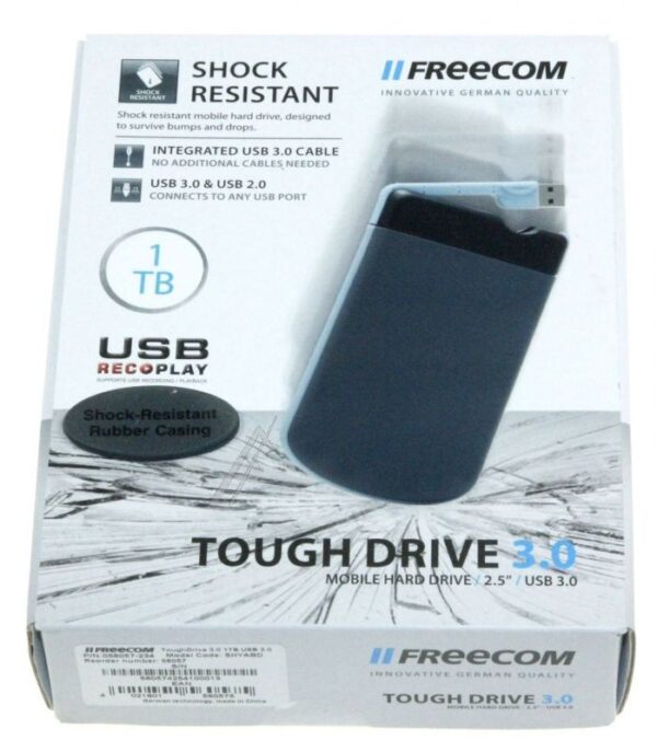TOUGH DRIVE 56057 1.0TB 2,5"/ USB3.0 HDD-FESTPLATTE