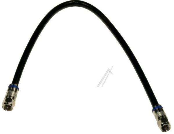 OVZ 940 29103012 F-PATCHWORK-KABEL SCHRAUBBAR 120DB,  0,40M,  SCHWARZ,  KOMPRESS