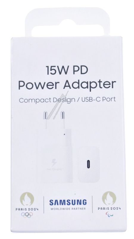 EP-T1510NWEGEU PUTNI ADAPTER / PUNJAČ/  SAMSUNG POWER EP-T1510 15W BEZ KABLA,  BELA