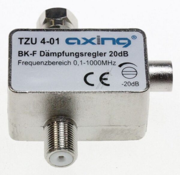 TZU 4-01 TZU00401 BK-DÄMPFUNGSREGLER 0-20DB F-ANSCHLÜSSE
