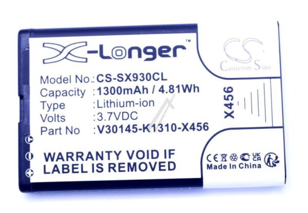 3,7V-1300MAH LI-ION BATERIJA ZA TELEFON ZAMENSKA ZA GIGASET SL930/ SL930A