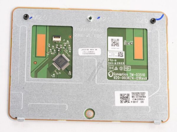 56.HKBN7.002 TOUCHPAD MIT HALTERUNG,  MYLAR,  KLEBSTOFF