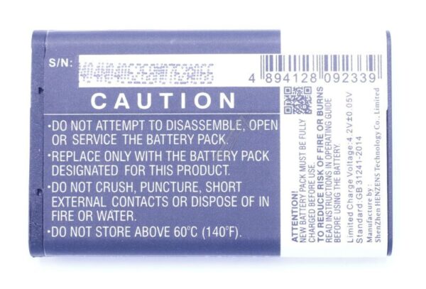 3,7V-1200MAH LI-ION TELEFONAKKU ALTERNATIV