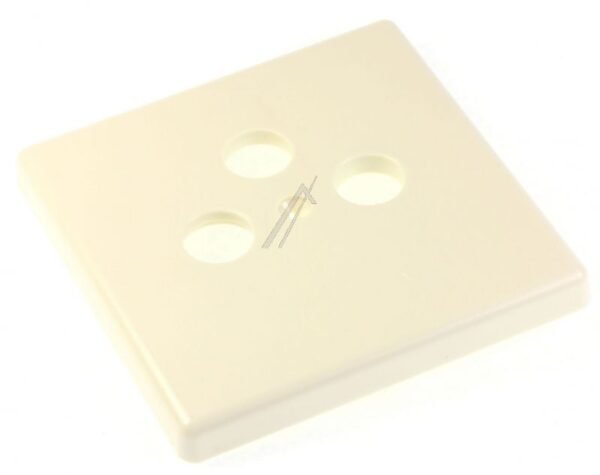 GUZ 45 00610450 DECKEL FÜR 3-LOCH DOSE,  ELEKTROWEISS,  80X80MM