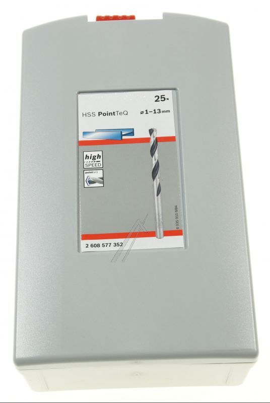 HSS POINTTEQ 2.608.577.352 HSS SET BURGIJA 25-KOMADA 1,0-13,0MM U KUTIJI