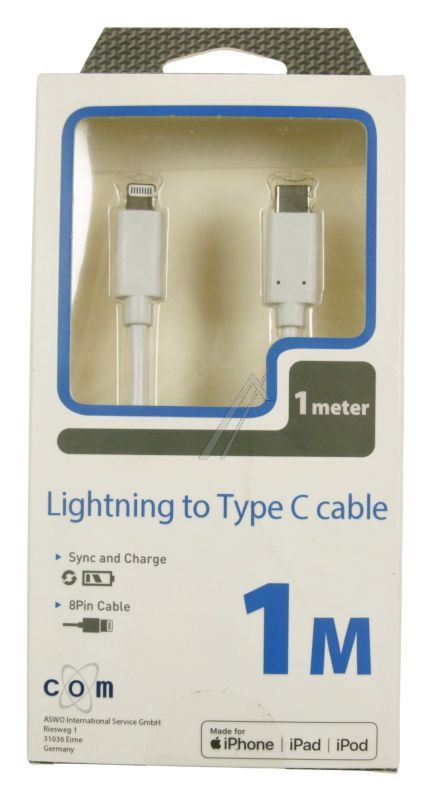 KABL LIGHTNING - USB-C / DAT A KABL 1M,  BELI,  SA MFI LICNOM