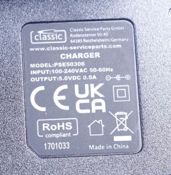 PSE50306 EU ADAPTER SA 3,5MM KONEKTOROM