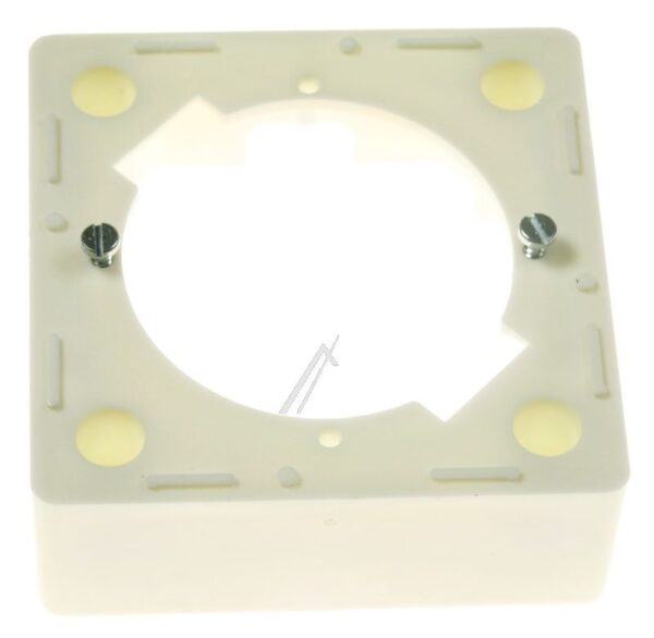 GUS 400 00610501 AUFPUTZ-SOCKEL 80X80MM,  REINWEISS