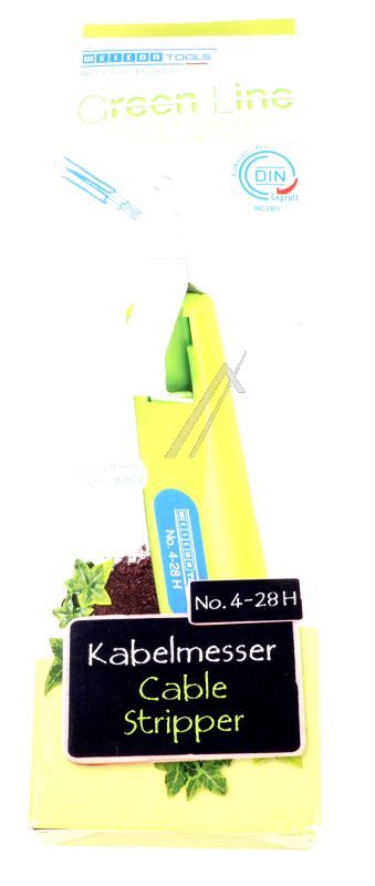 NO.4-28H GREENLINE 10061991 KABELMESSER 4-28MM WEICON