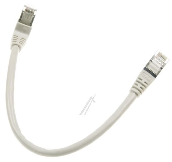 PATCHKABEL CAT6 S/ FTP RJ45 GERADE/ GEWINKELT GRAU 0,25M
