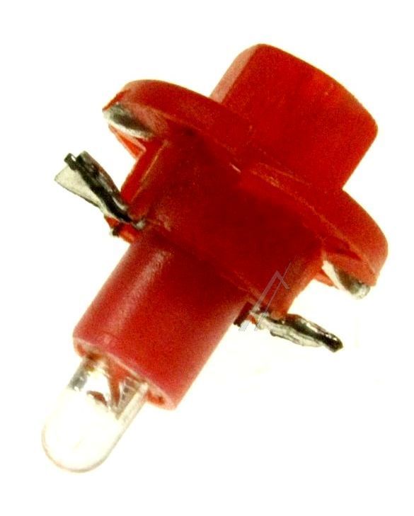 12V LAMPE 1 LED,  BX8,4D ROT PCB1,50
