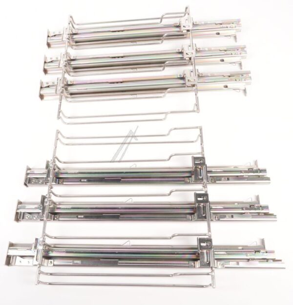 17008994 AUSZUG-SET BESTEHEND AUS EINHÄNGEGITTER-PAAR 5 EBENEN UND 3 ÜA-CLIPRAIL-PAAREN FÜR PYROLYSE 60CM GERÄTE. ERSATZ FÜR Ü