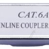 RJ45 VERBINDER,  2X BUCHSE,  VOLLGESCHIRMT,  CAT6A
