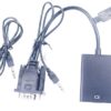 ADAPTER VGA -> HDMI-A BUCHSE,  1080P,  15CM