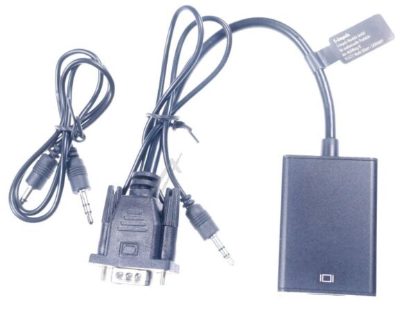 ADAPTER VGA -> HDMI-A BUCHSE,  1080P,  15CM