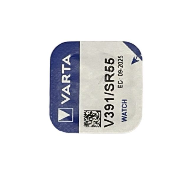 V391 SR55 1,55V 40MAH SILBEROXID LOSE KNOPFZELLE VARTA 11,6X2,1MM