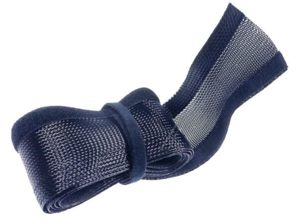 FLEXIBLER KABELKANAL MIT KLETTVERSCHLUSS,  2,0M-32MM,  SCHWARZ