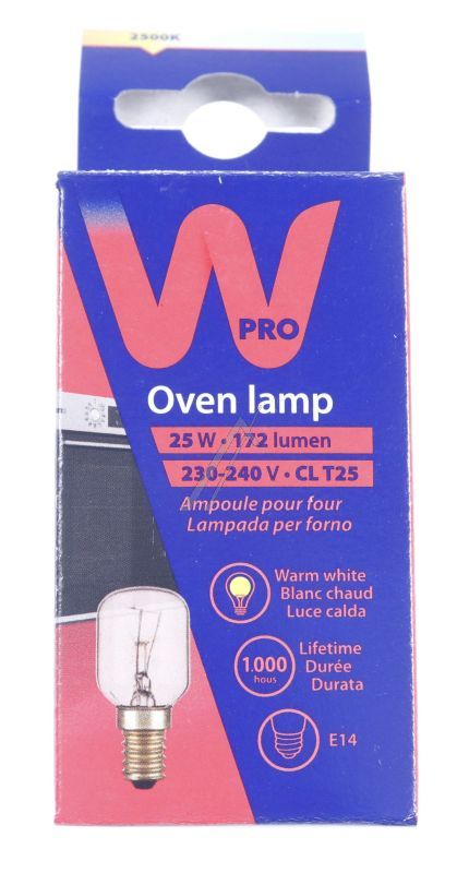 C00863215 488000863215 BACKOFENLAMPE T25 E14 25W D E F I NL G
