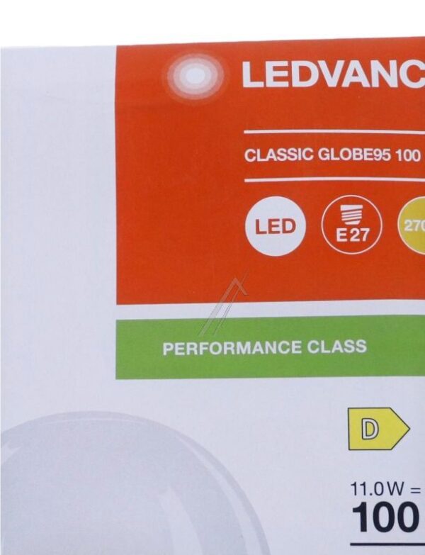 LED G95100 11W LED CLASSIC GLOBE P 11W 827 FIL FR E27