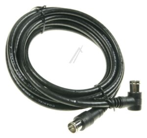 F-QUICK-ANSCHLUSSKABEL 2,5M CLASS A WINKEL/ GERADE SCHWARZ