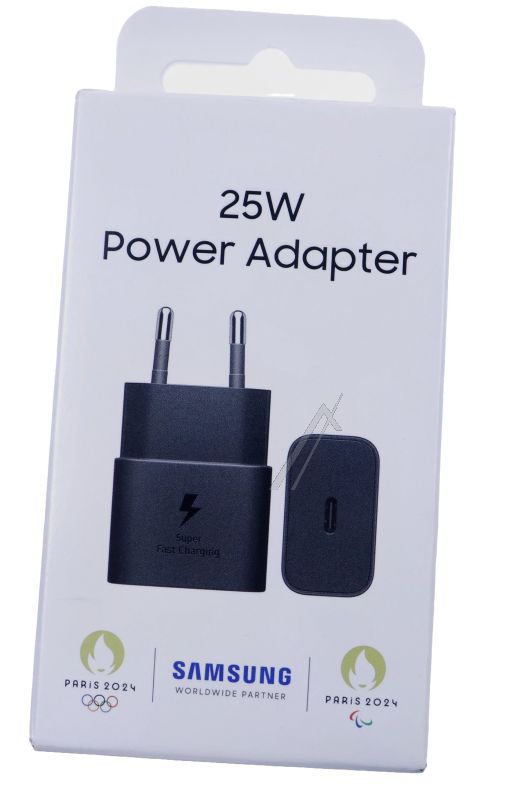 EP-T2510NBEGEU ADAPTER ZA BRZO PUNJENJE (USB TIP-C,  25 W),  CRNI