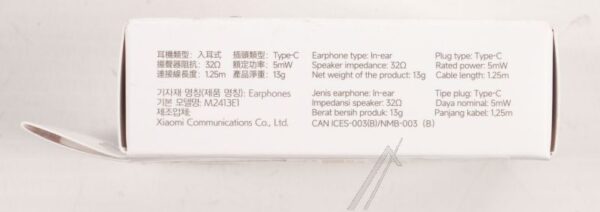 BHR8931GL USB-C HEADSET XIAOMI WEISS