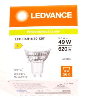 LED PAR1680120 LED PAR1680120 5.6W 840 GU10 P LEDV
