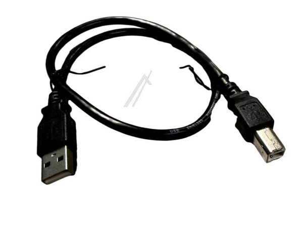 USB-A ADAPTERKABEL,  USB-B,  2.0, SCHWARZ,  0,5M