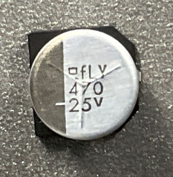 470UF-25V EMVY250ADA471MJA0G SMD-ELKO 105° 10X10,2MM