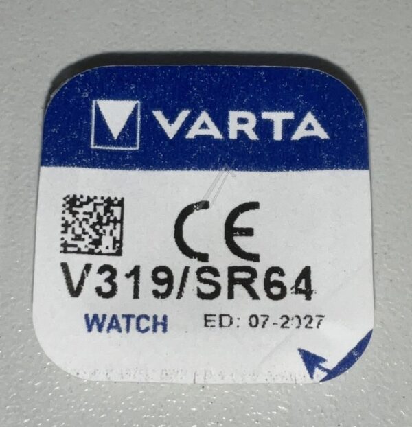 SR64 V319 1,55V-16MAH SILBEROXID LOSE KNOPFZELLE VARTA 5,8X2,7MM