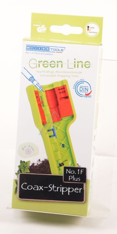 NO.1 F PLUS GREENLINE 10062002 KOAX-ABISOLIERER MIT 3-FACH-FUNKTION UND ABISOLIEREINSATZ