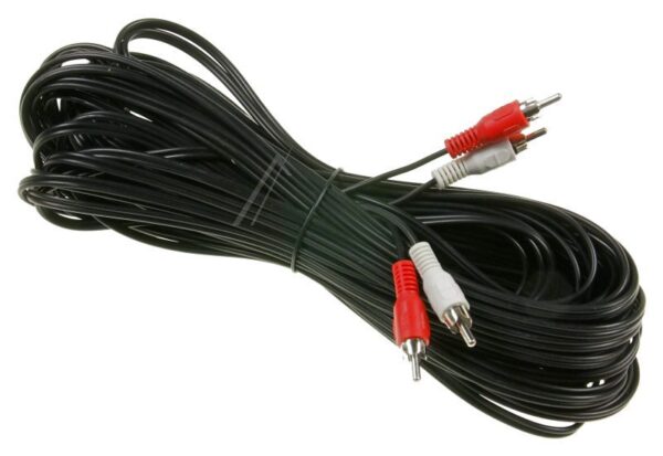 2XCINCHSTECKER/ 2XCINCHSTECKER 20,0M SCHWARZ STEREO