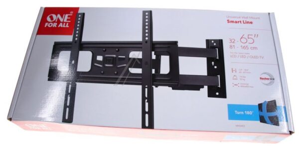 SMART LINE WM2453 TV-WANDHALTER VESA 400 13"-65" NEIG- UND SCHWENKBAR