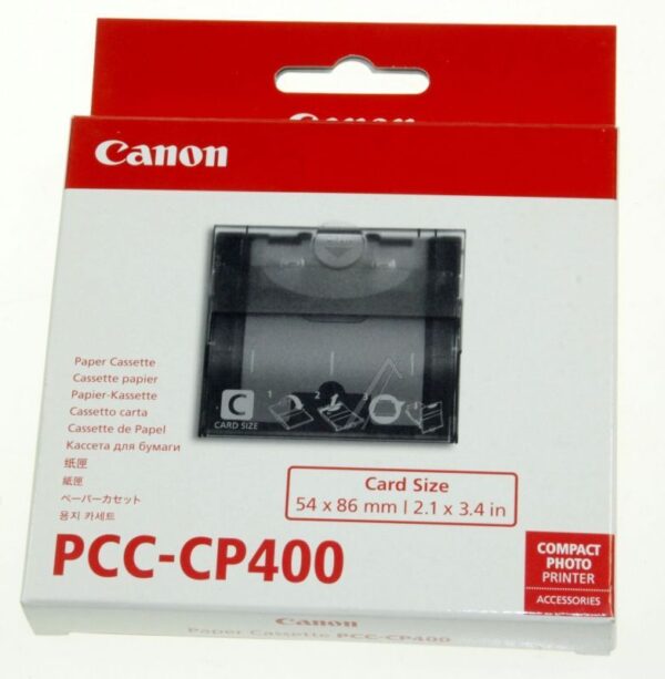 PCC-CP400 6202B001 CANON SELPHY PAPIERKASSETTE 54X86MM