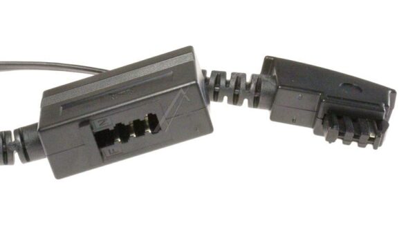 TAE-F-STECKER/ TAE-F-KUPPLUNG 6/ 4 10M