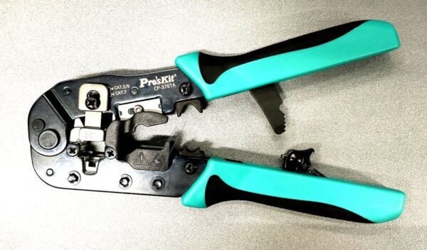 CP-376TA CAT.7 MODULAR NETZWERKSTECKER CRIMP-WERKZEUG