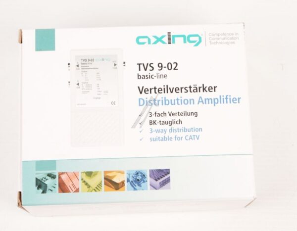 TVS9 BREITBAND-STECKDOSENVERSTÄRKER