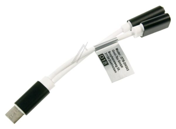 24637 OTB 2IN1 AUDIO-ADAPTER - USB TYPE C (USB-C) --> 3,5MM STEREO