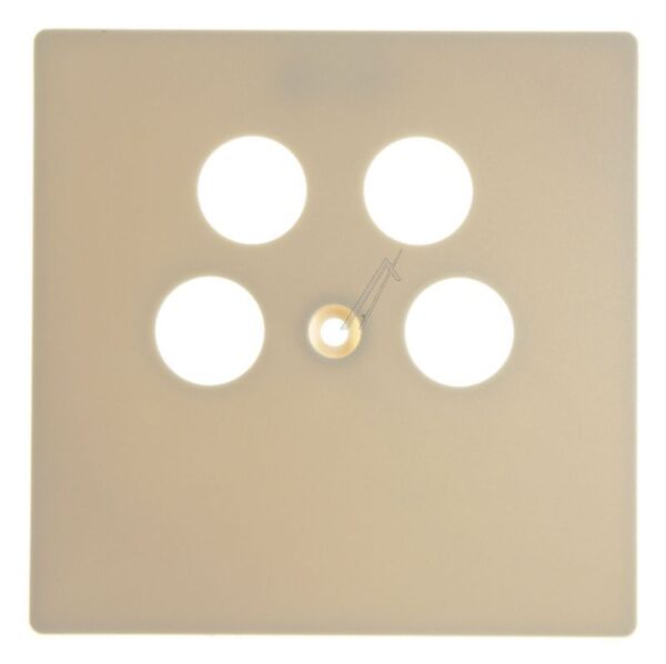 DW 45 T 71723 ABDECKPLATTE FÜR DD-DOSEN,  4-LOCH,  1 STÜCK,  75X75MM