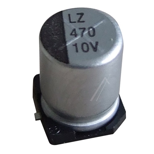 470UF-10V SMD-ELKO RADIAL 105° 10X7,7MM ROHS-KONFORM LOW-IMPEDANZ